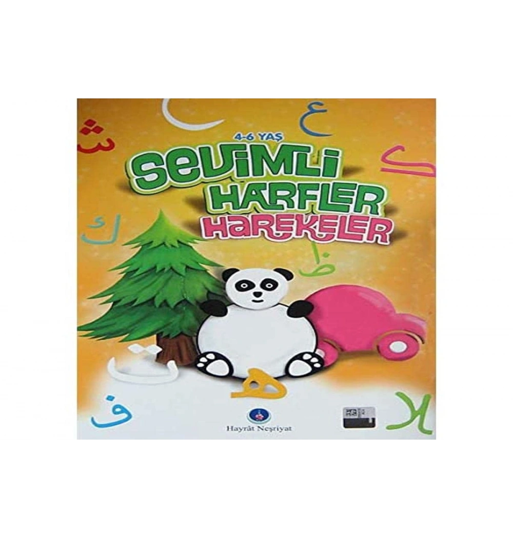 Sevimli Harfler Harekeler 4-6 Yaş - Hayrat Eb0004