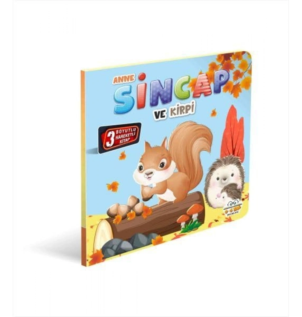 Anne Sincap Ve Kirpi 3 Boyutlu Hareketli Kitap