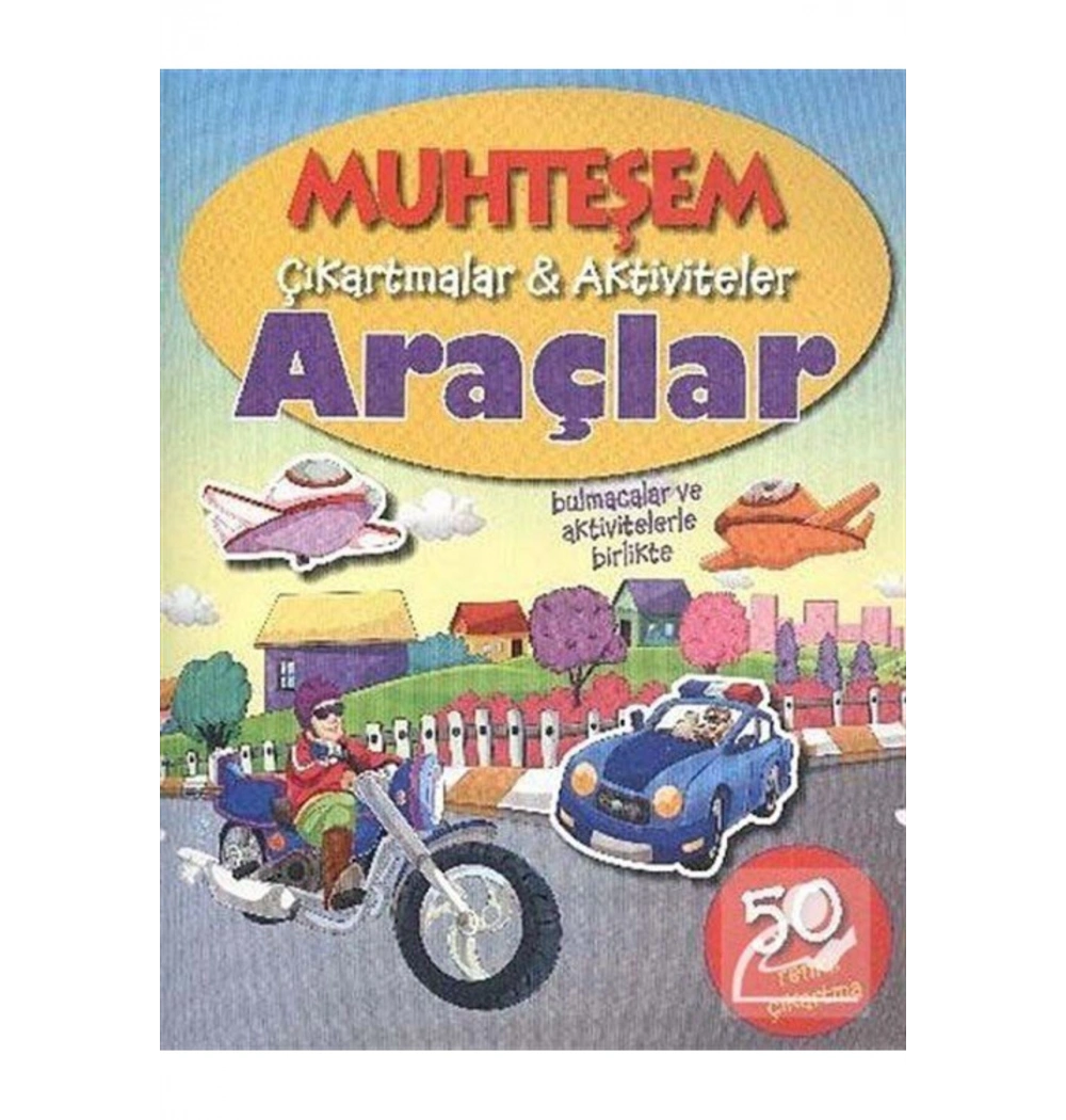 Muhteşem Çikartmalar Aktiviteler Araçlar Parıltı