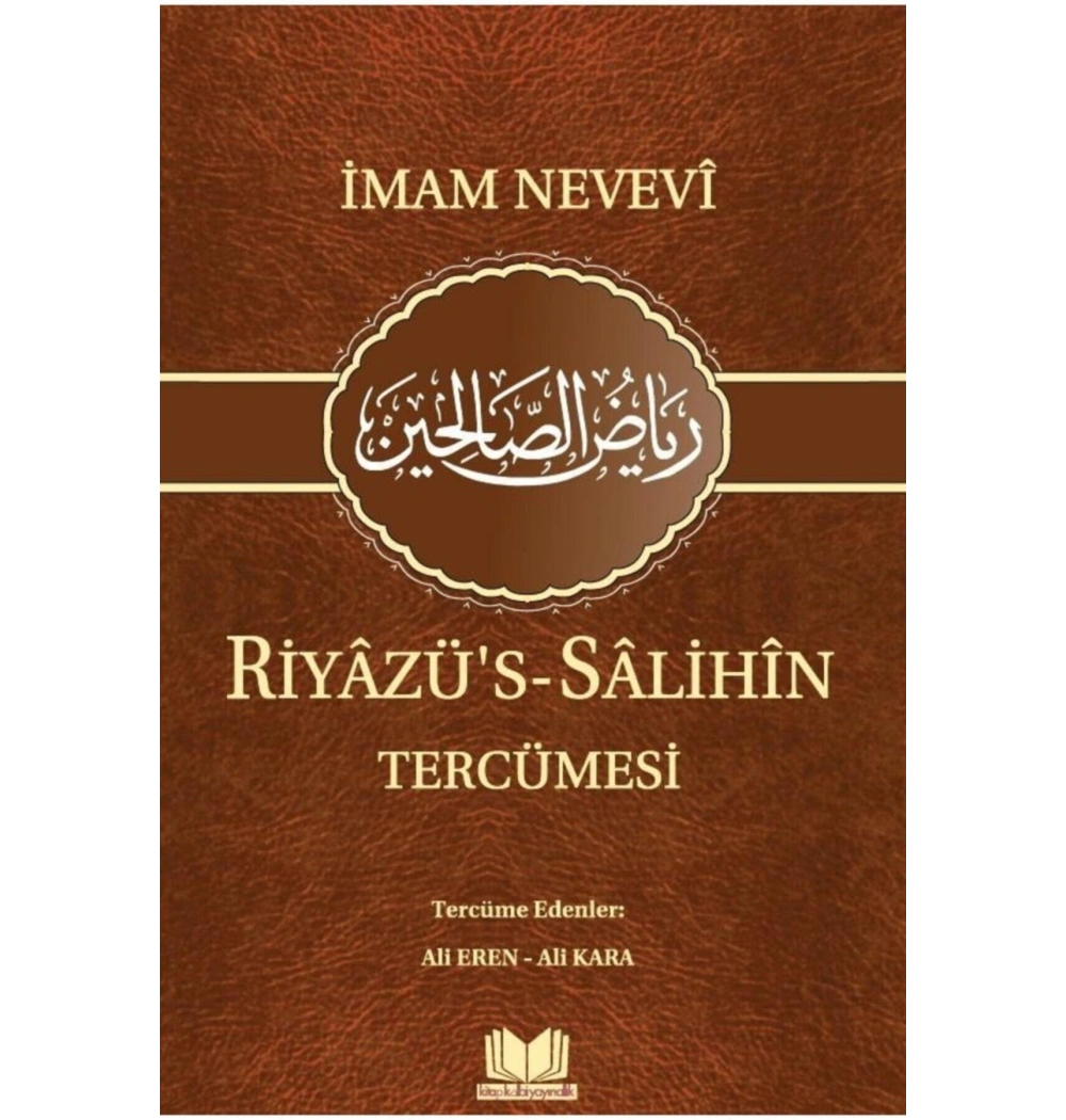 Riyazüssalihin Tercümesi Tek Cilt  İmam Nevevi  Kitap Kalbi