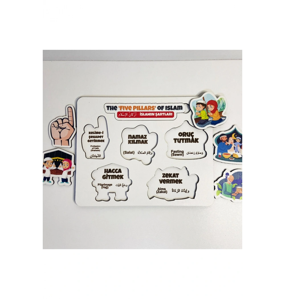 İslamın Şartlarını Öğreniyorum  3+Yaş Ve Üzeri Moonbeavers