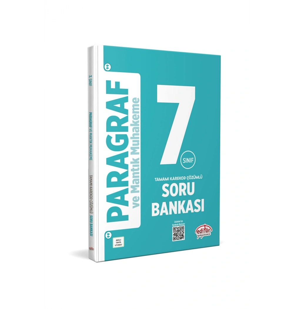 Editör 7.Sınıf Paragraf Mantık Muhakeme Soru Bankası
