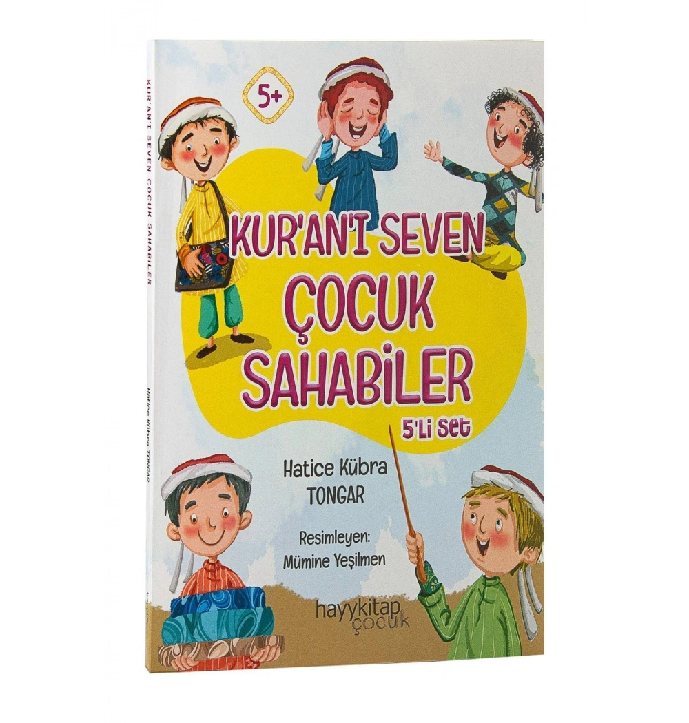 Kuranı Seven Çocuk Sahabiler 5 Li Set  Hatice Kübra Tongar    Hayy