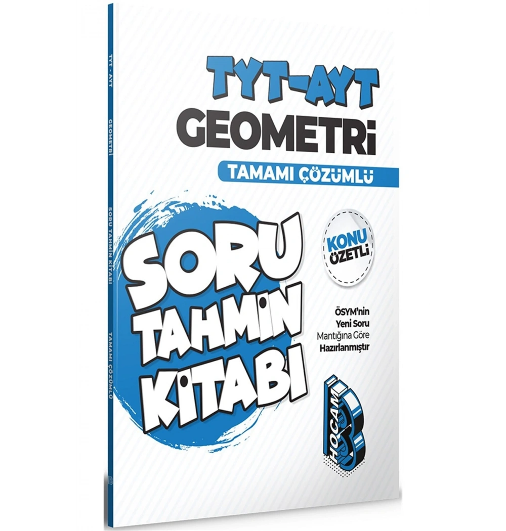 Tyt Ayt Geometri Çözümlü Soru Tahmin Kitabı  Benim Hocam