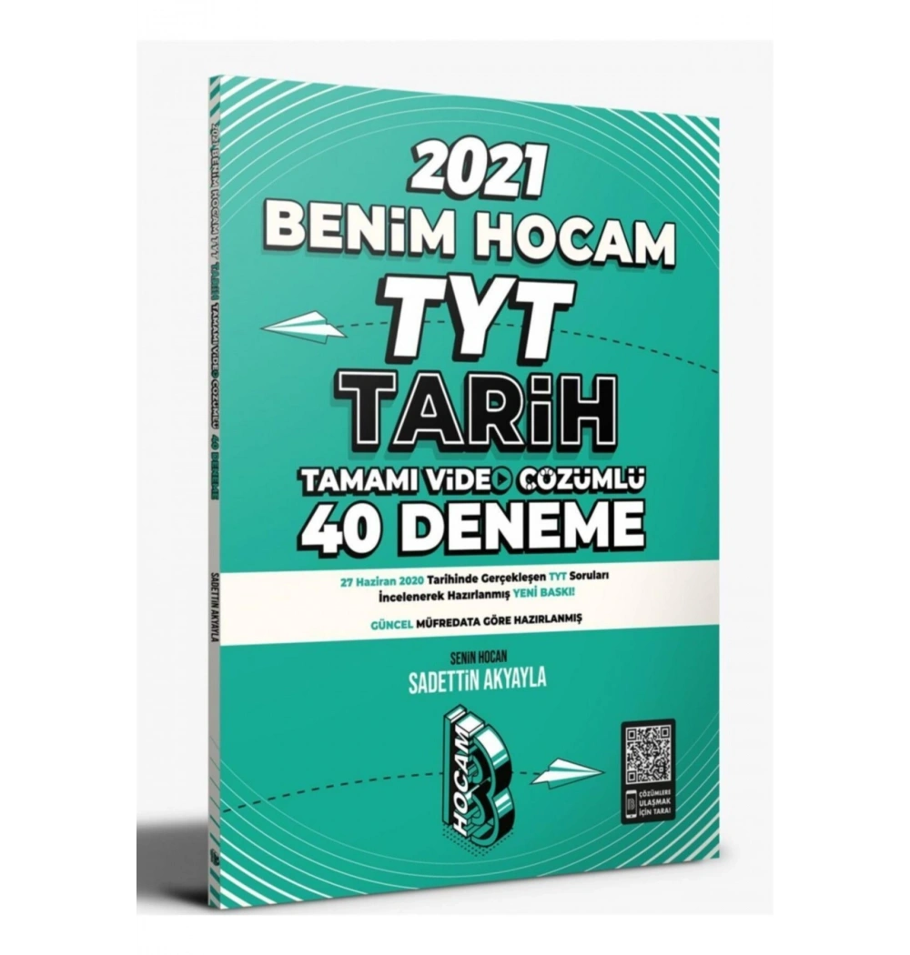 Tyt Tarih  40 Çözümlü Deneme Benim Hocam