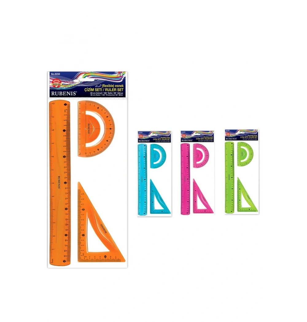 RBS Esnek Flexi Çizim Seti Pergelli 8234