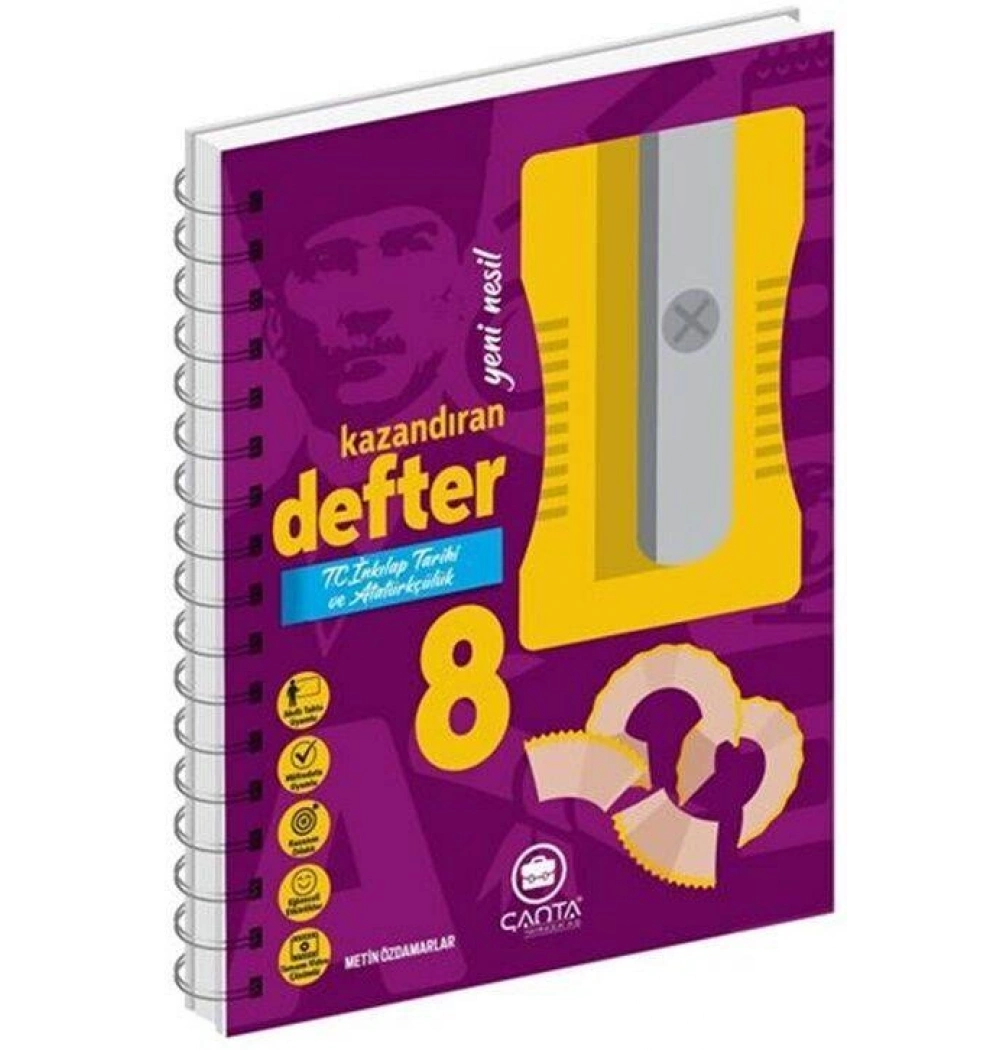 Çanta 8.Sınıf İnkilap Tarihi Kazandıran Defter