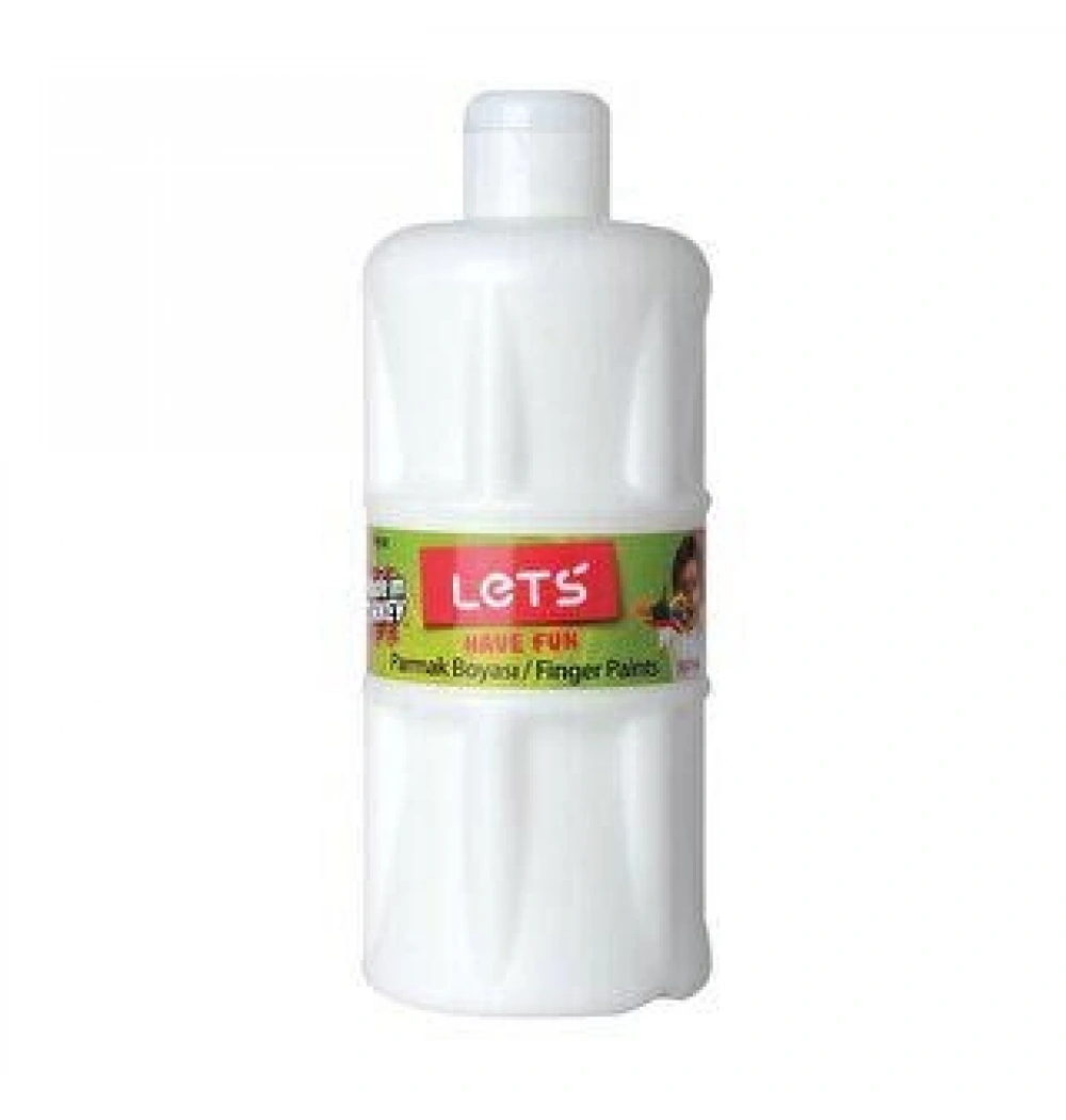Lets Parmak Boyası 500 Ml Beyaz L-5001