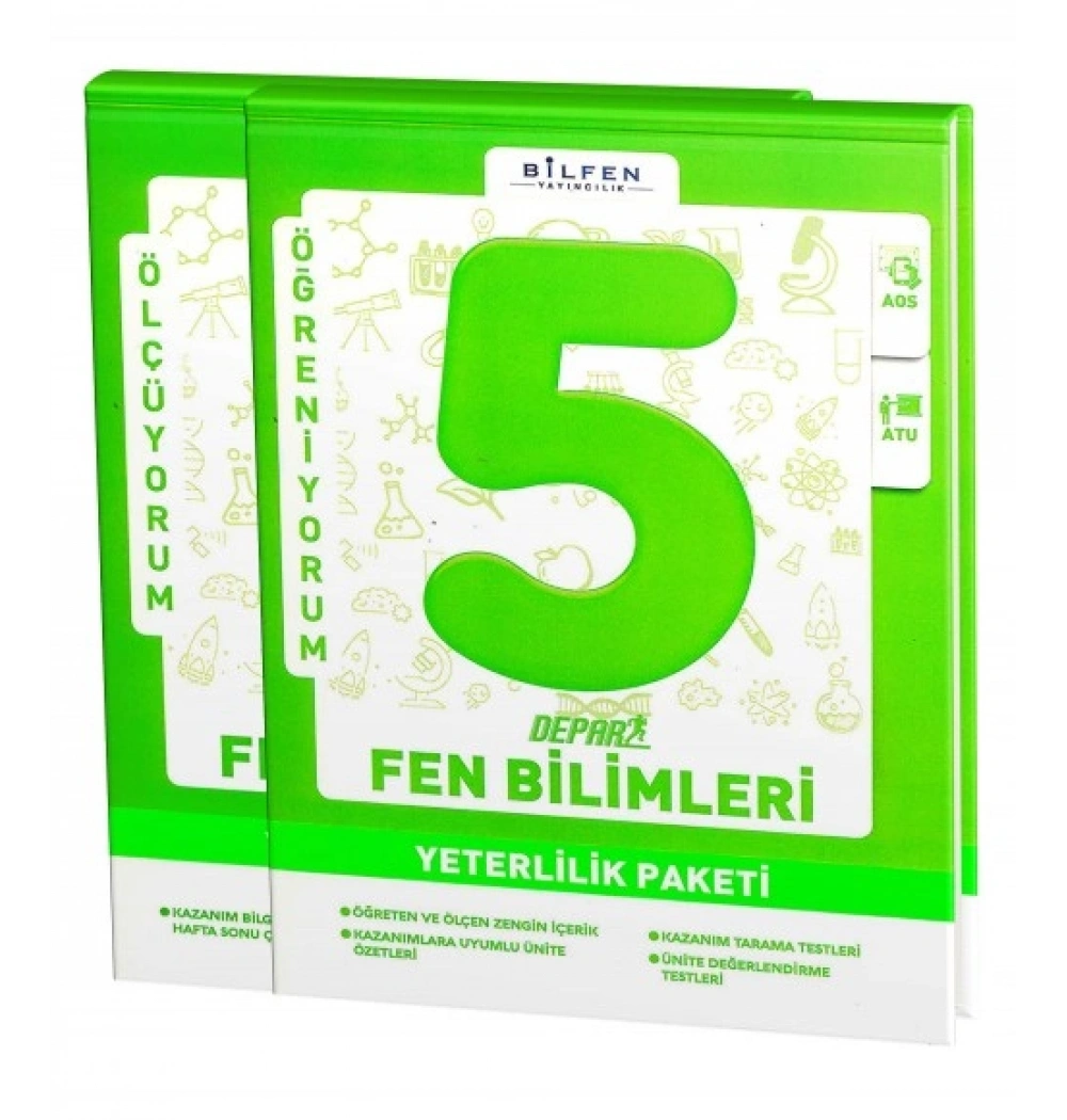 Bilfen 5.Sınıf Fen Bilimleri Depar Yeterlilik Paketi