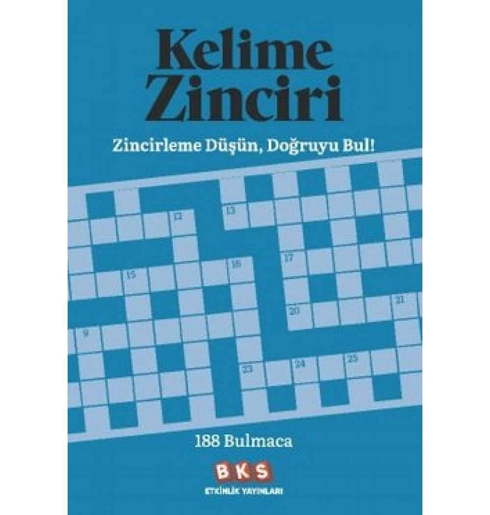 Kelime Zinciri Zincirleme Düşün Doğruyu Bul Bks Etkinlik Yayın