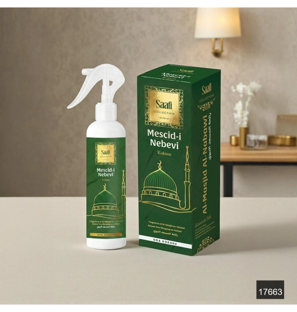 Saafi Collection 400 Ml oda kokusu Mescidi Nebevi Coşkun teknoloji