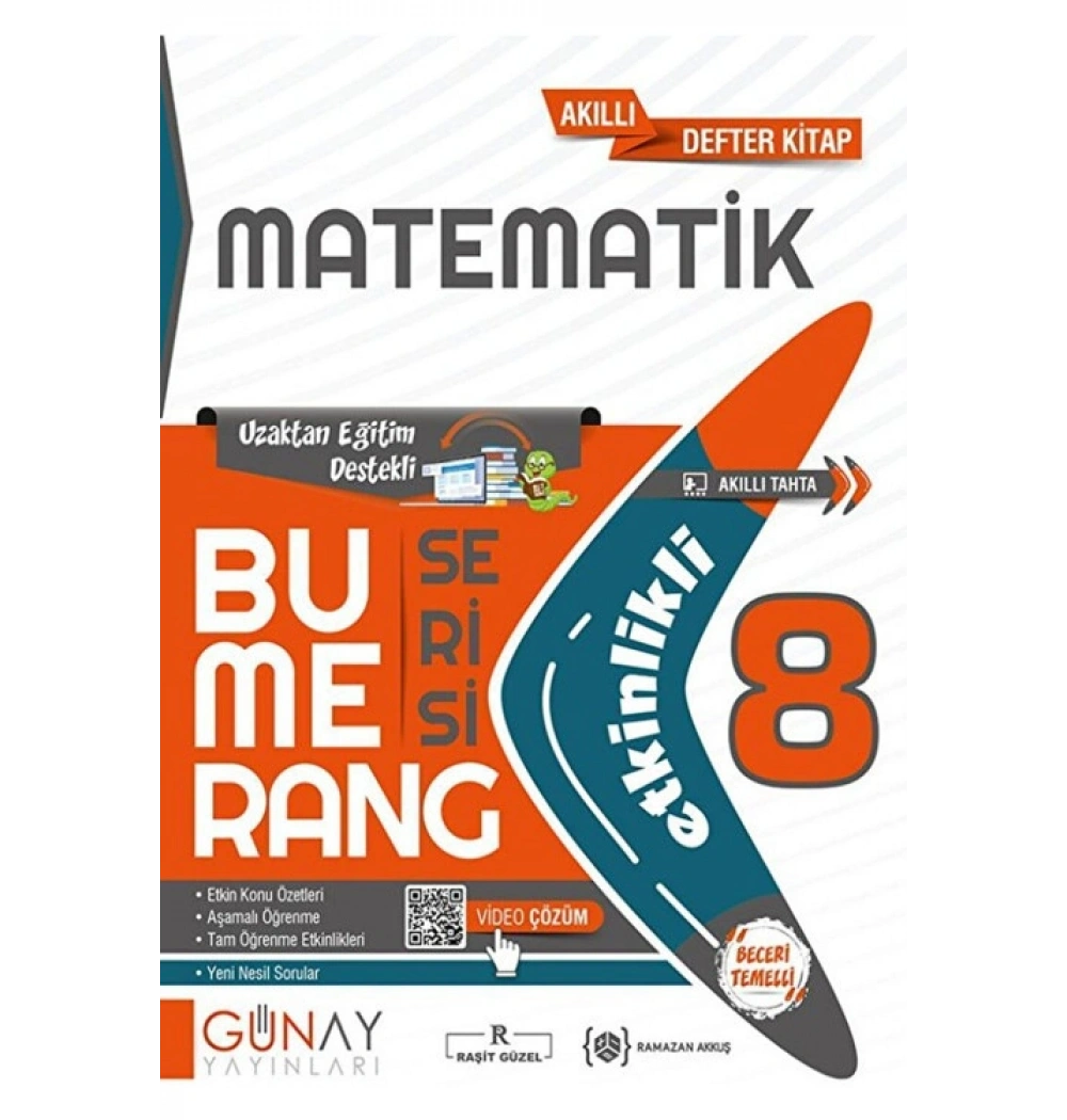 Günay 8.Sınıf Bumerang Serisi Etkinlikli Matematik