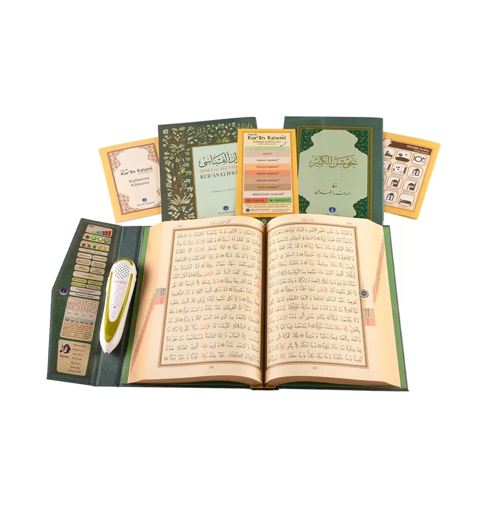 Hayrat 0014 Rahle Boy Kalem Kuran Yeşil Karton Kutu