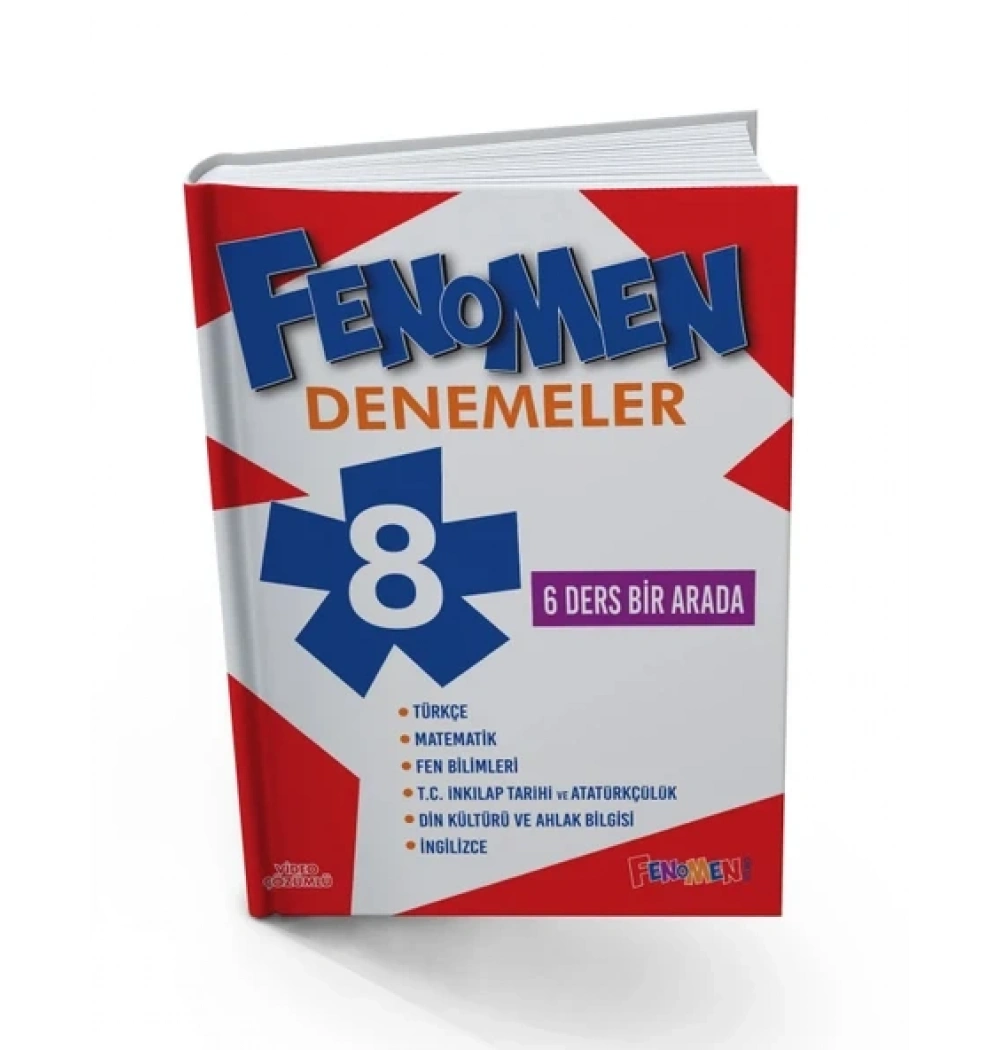 Fenoman 8. Sınıf Tüm Dersler 6 Ders Birarada
