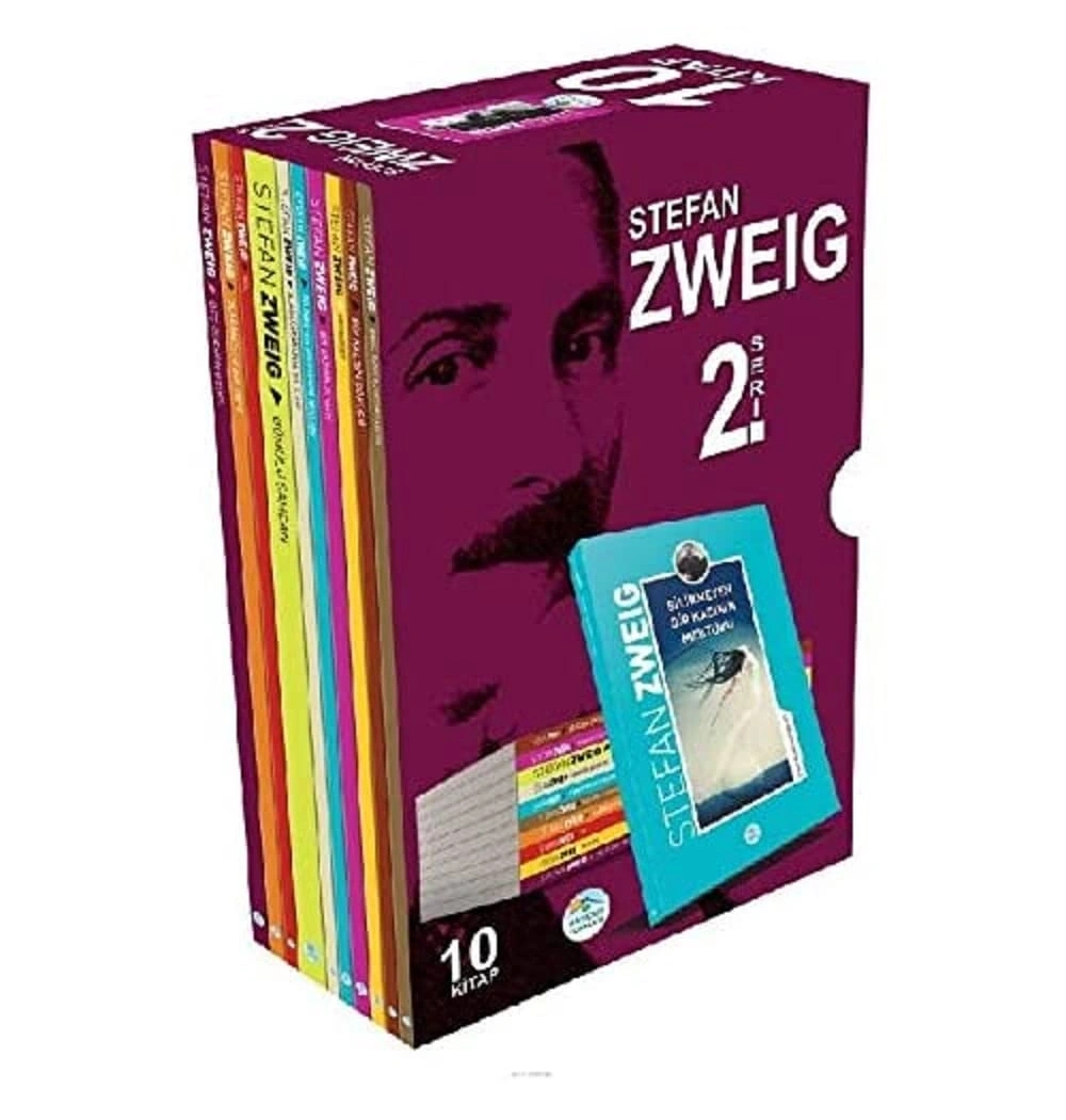 Stefan Zweıg Seti 2.Seri 10 Lu Kutulu  Mavi Çatı