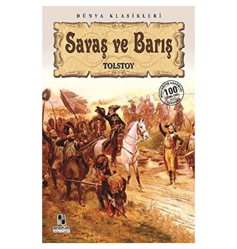 Savaş Ve Bariş. Tolstoy- Anoni̇M