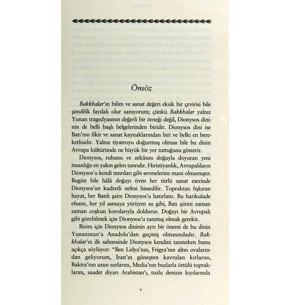 Bakkhalar  Euripides  İş Bankası