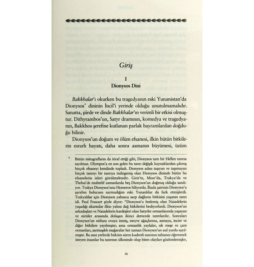 Bakkhalar  Euripides  İş Bankası