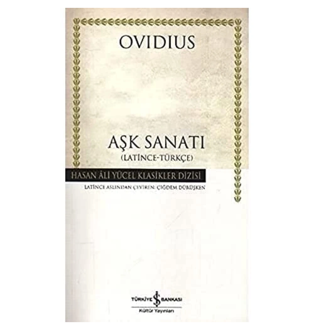 Aşk Sanatı   Ovıdıus    İş Bankası
