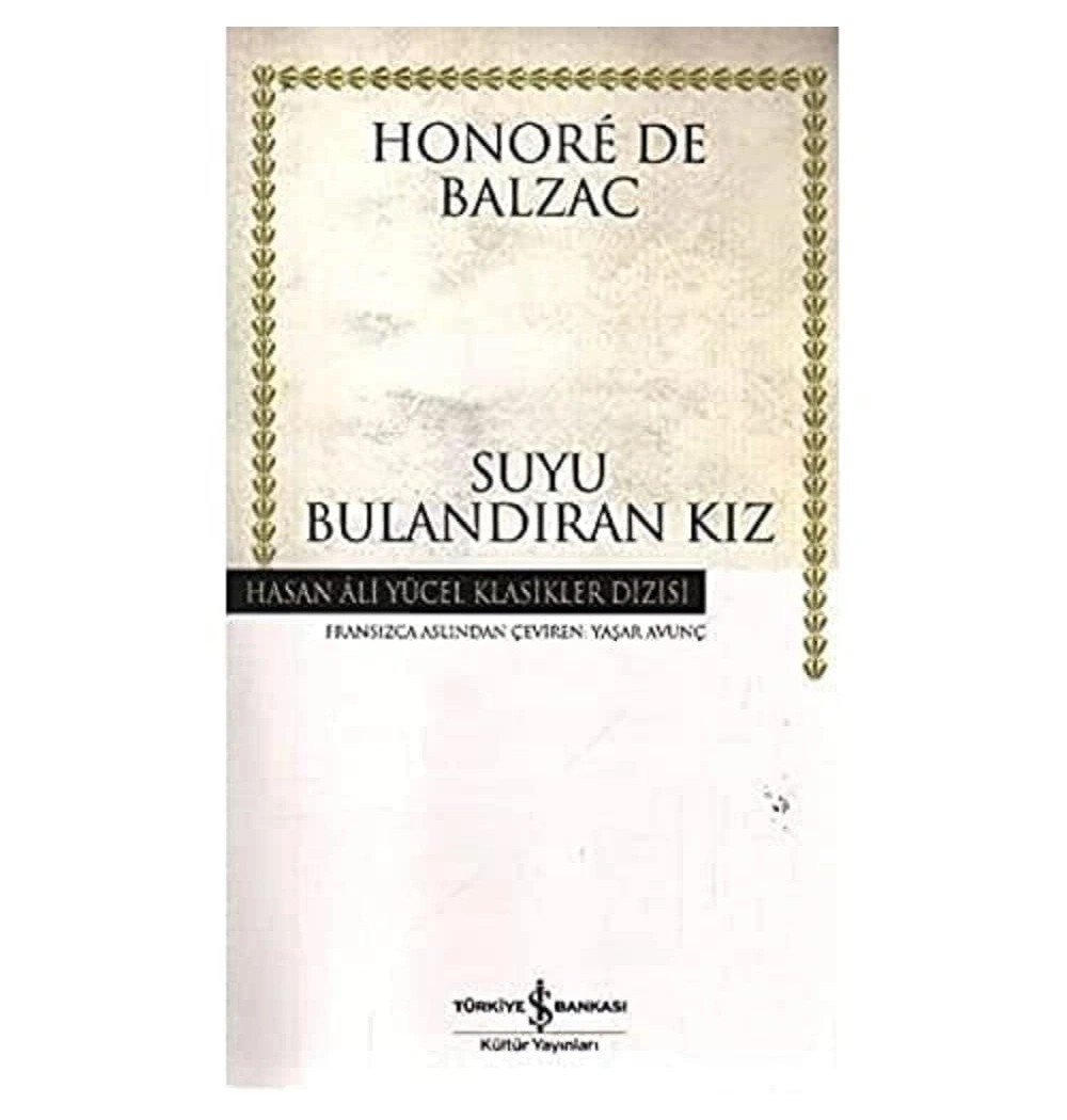 Suyu Bulandıran Kız H. Balzac İş Bankası