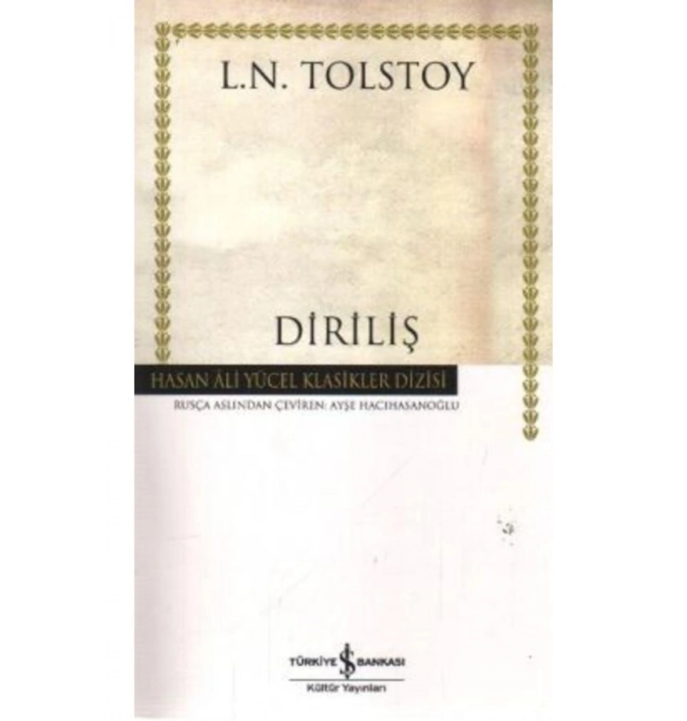 Diriliş   L.N.Tolstoy  İş Bankası
