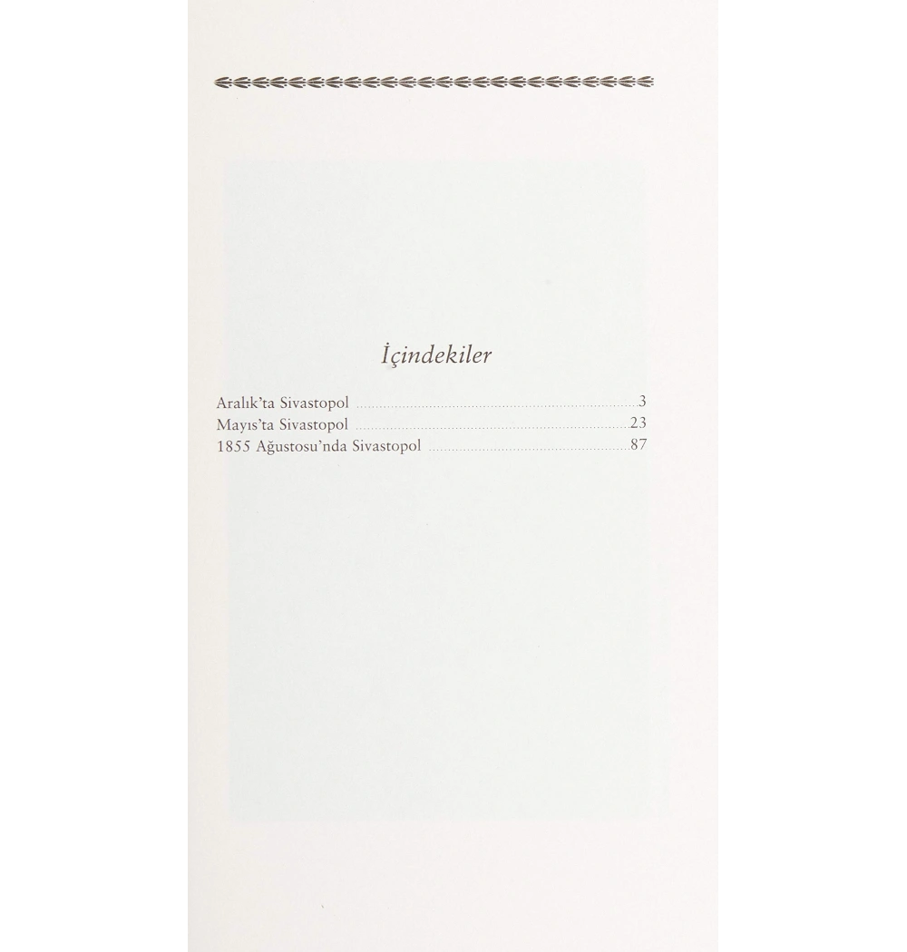 Sivastopol -K.Kapak T.İş Bankası Kültür Yay.