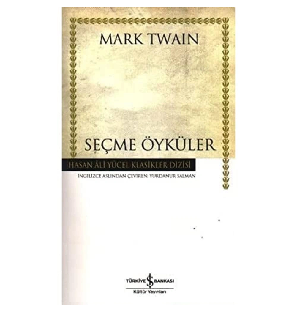 Seçme Öyküler-K.Karton / M.Twaın T.İş Bankası Kültür Yay.