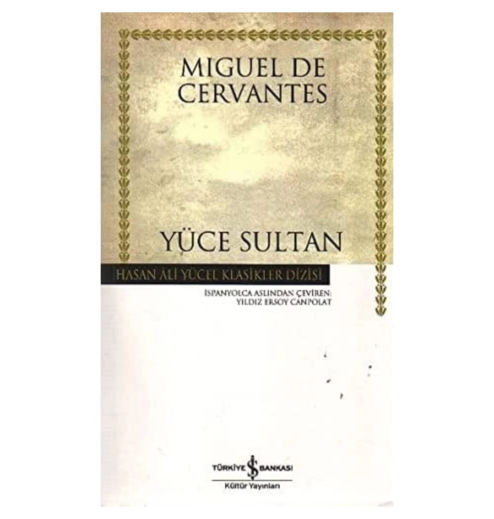 Yüce Sultan -K.Kapak T.İş Bankası Kültür Yay.