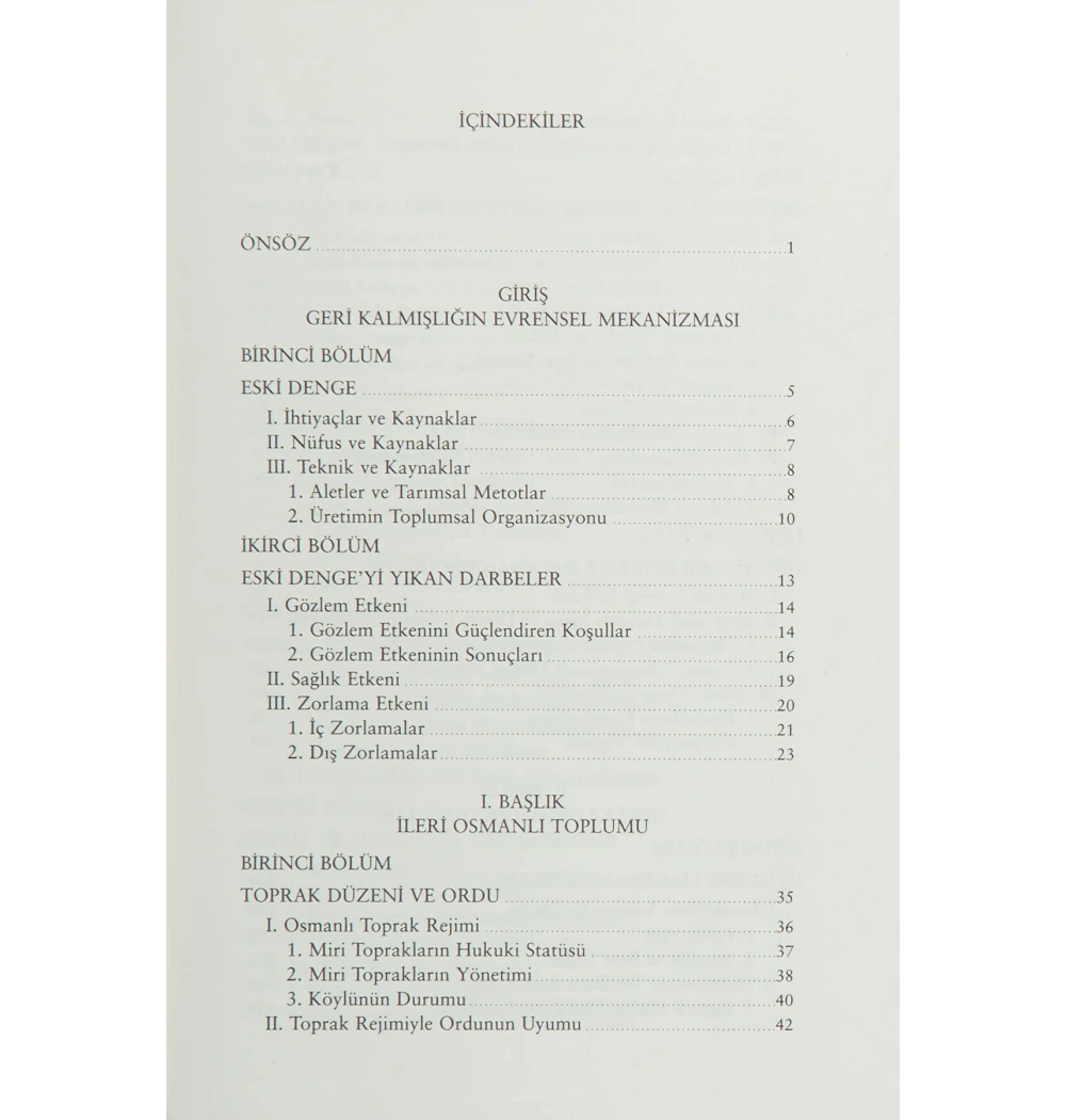 Türkiyede Geri Kalmışlığın Tarihi / İsmail Cem