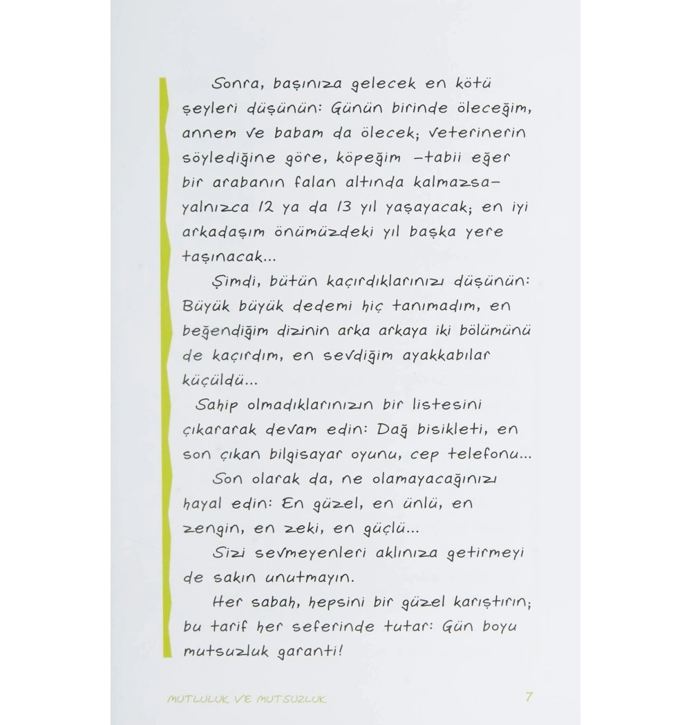 Mutluluk Ve Mutsuzluk (Çıtır Çıtır Felsefe) Günışığı Kitaplı