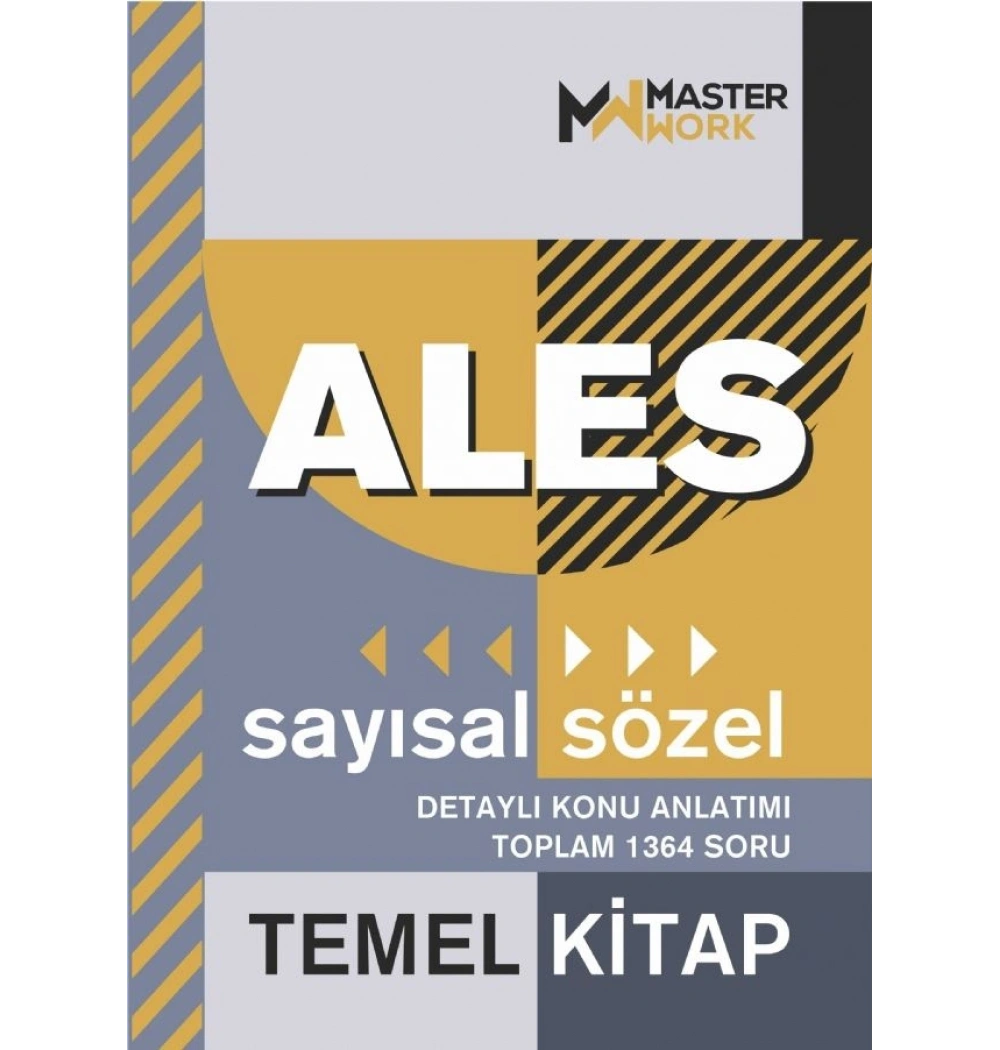 Ales Sayısal Sözel Temel Kitap Masterwork