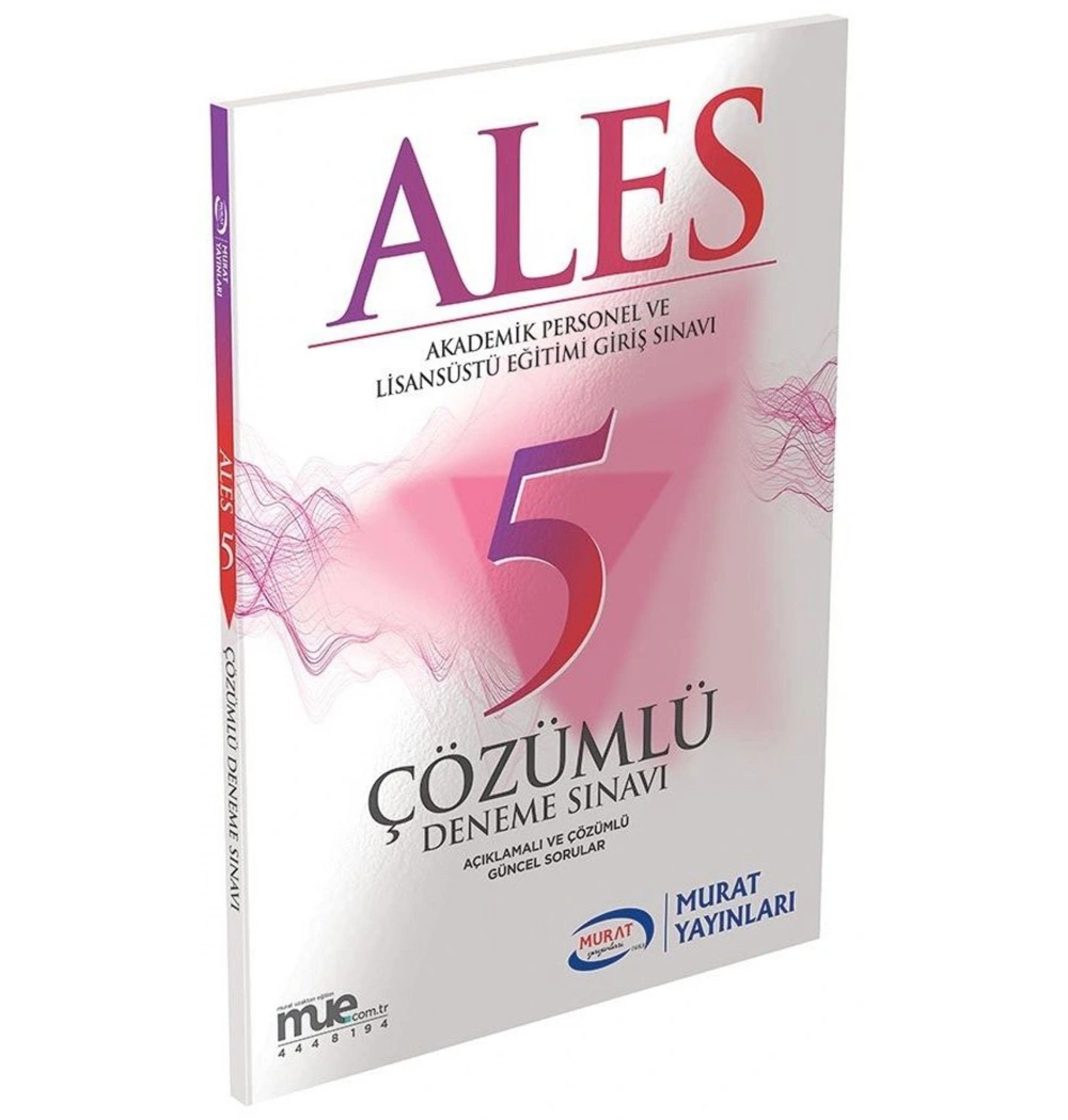 Murat 2065 Ales Sayısal Sözel  5 Çözümlü Deneme