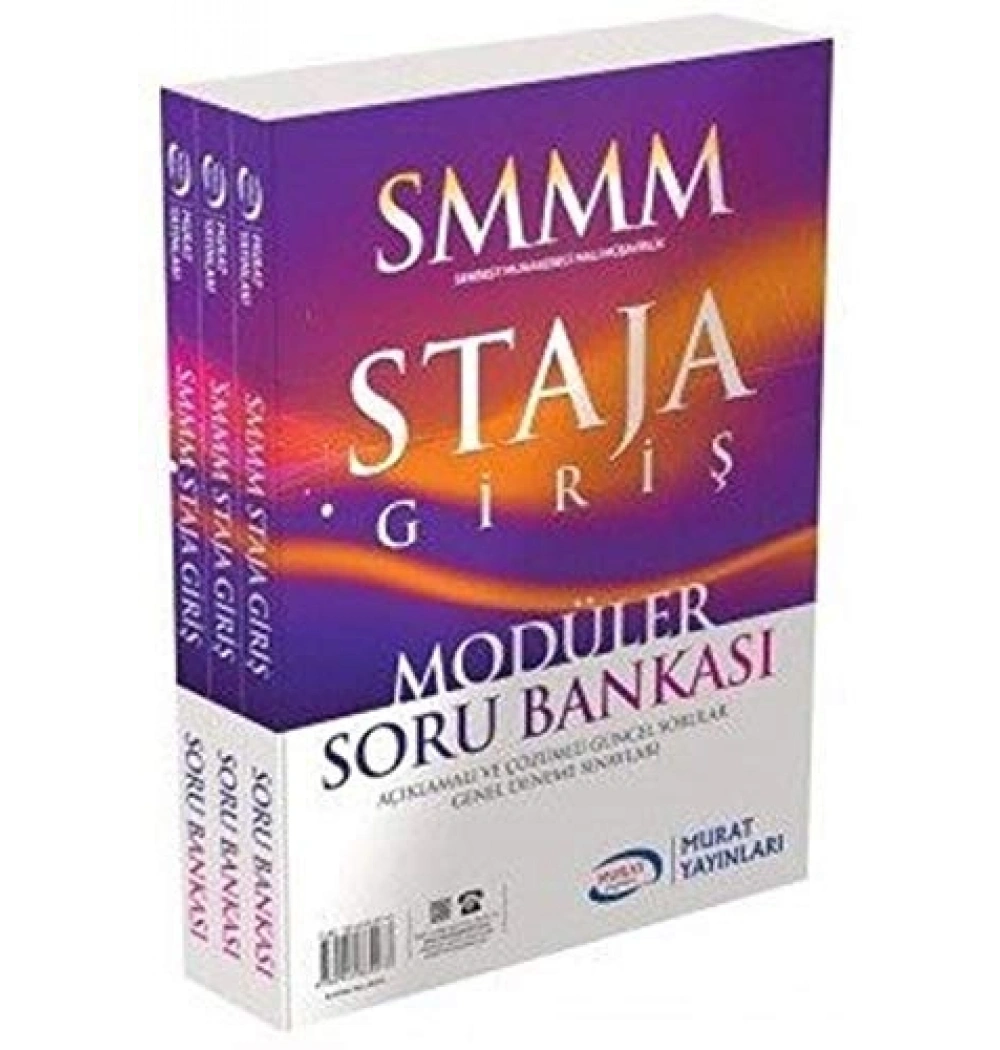 Murat 2250 Smmm Staja Giriş Modüler Soru Bankası Seti