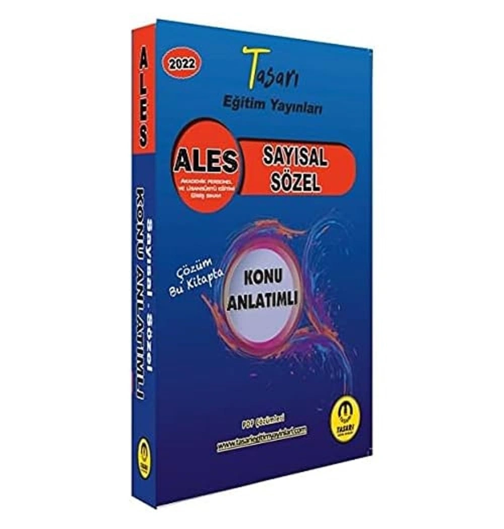 Tasarı 2022 Ales Sayısal Sözel Konu Anlatım