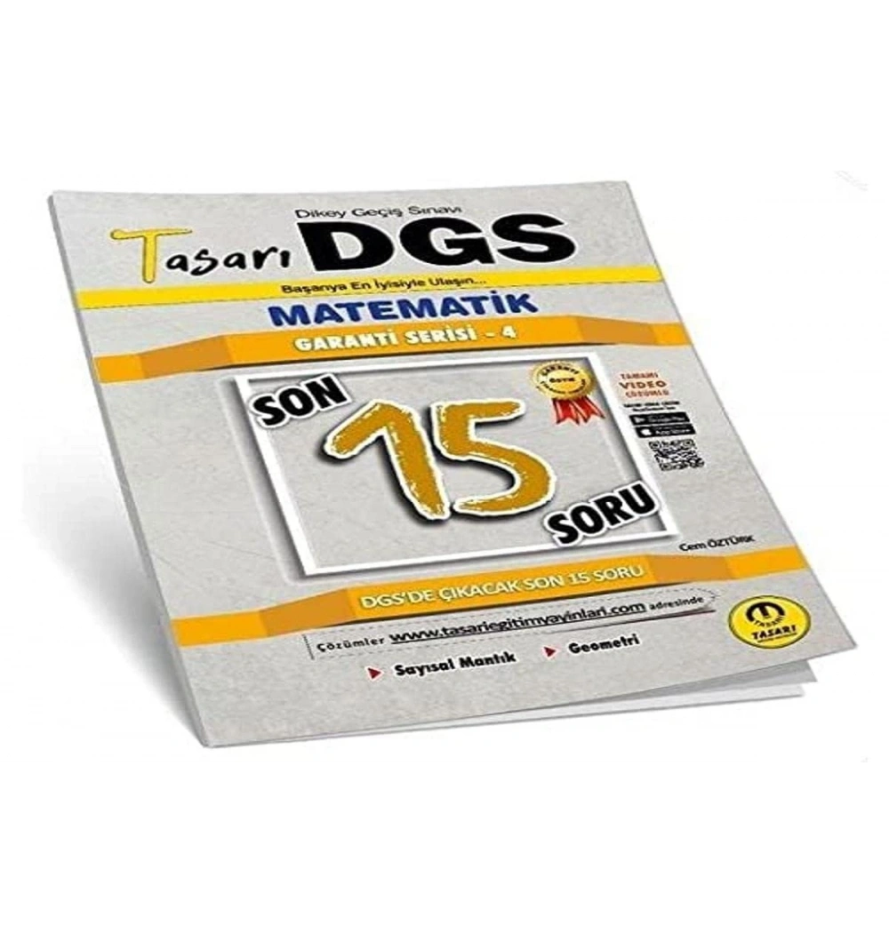 Tasarı Dgs Matematik Son 15 Soru