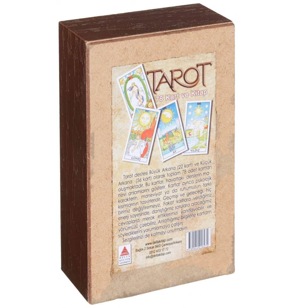 Tarot 78 Kart Ve Kitap Kutulu    Delta