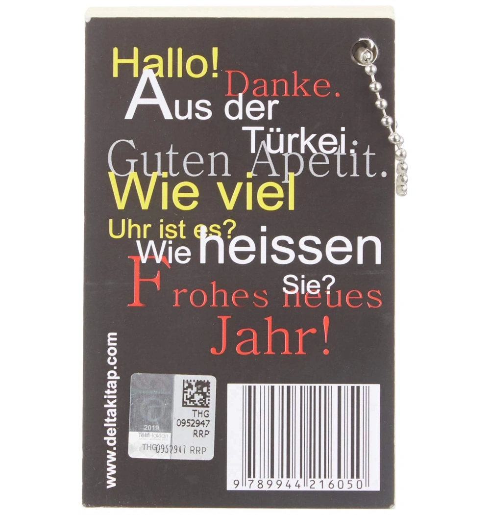 Almanca Dil Kartları - Delta Yayınları