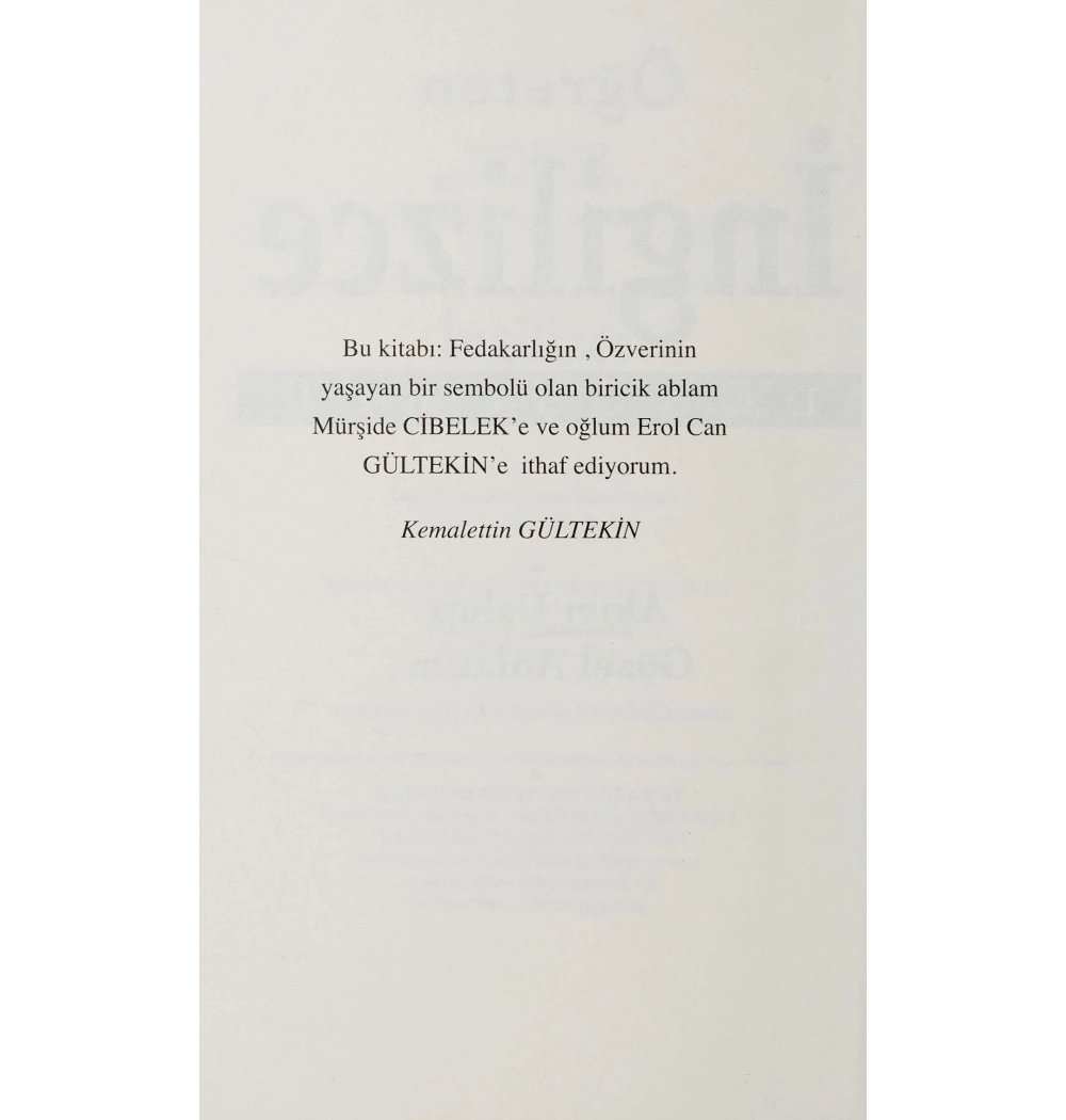 Öğreten İngilizce Dönüşümlü Yakamoz