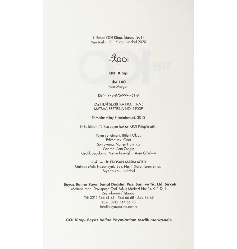 The 100 Kass Morgan Gokitap