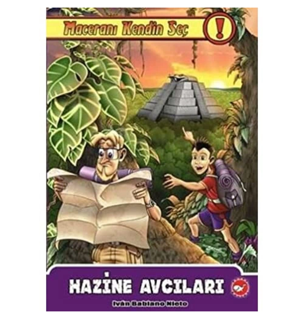 Hazine Avcıları - Maceranı Kendin Seç- 3 Beyaz Balina Yayınları