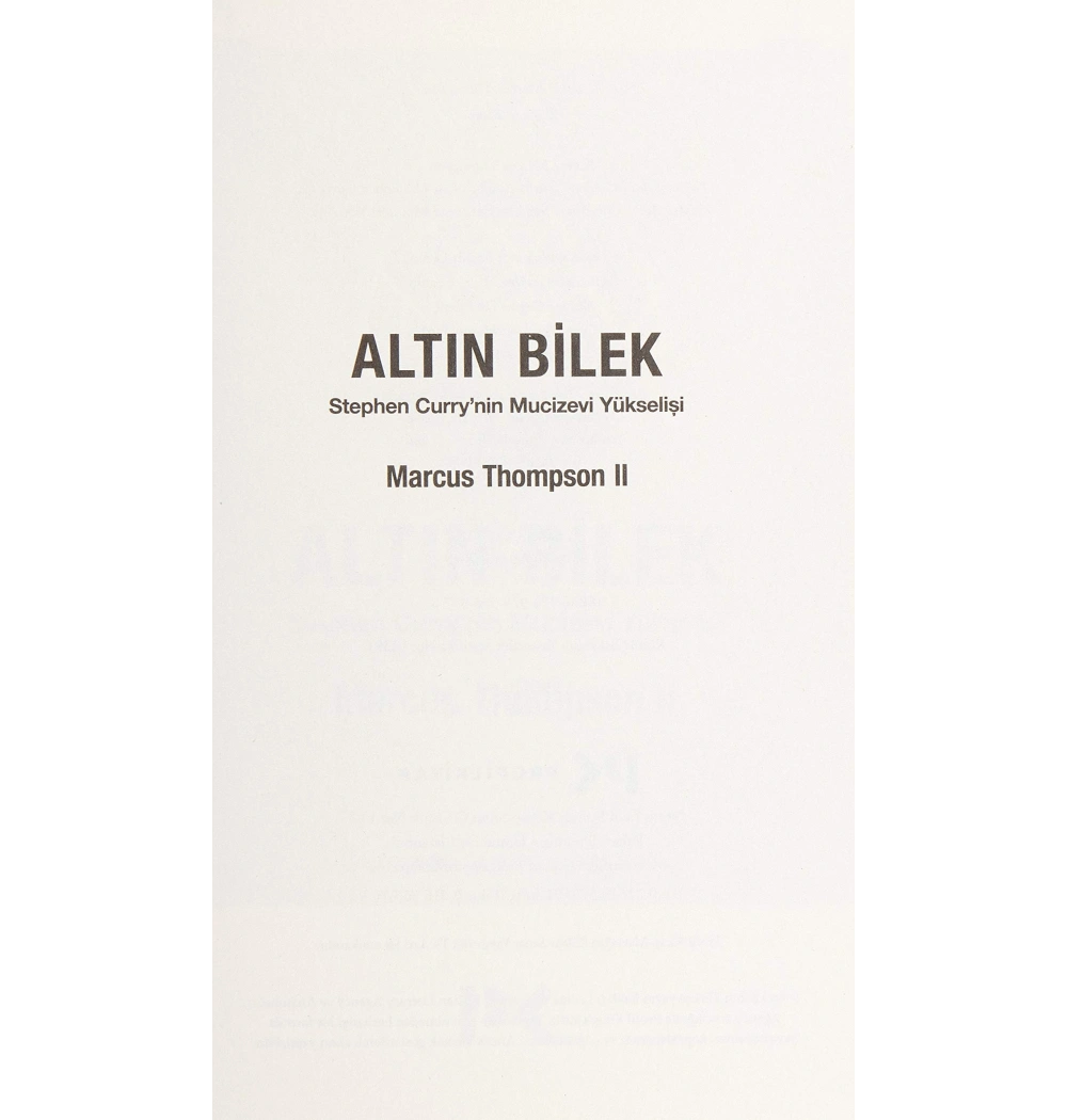 Altin Bilek Marcus Thompson Profil