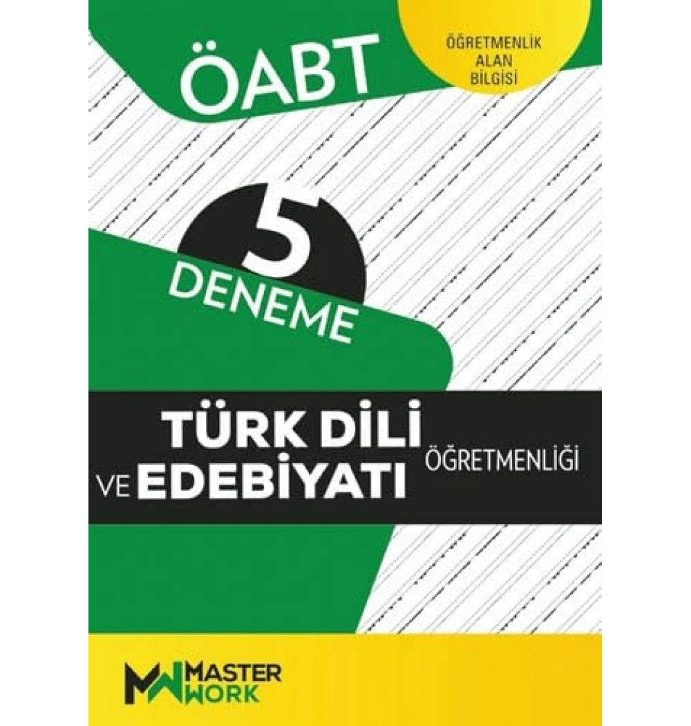 Öabt Türk Dili Edebiyatı Öğretmenliği 5 Deneme  Master Work