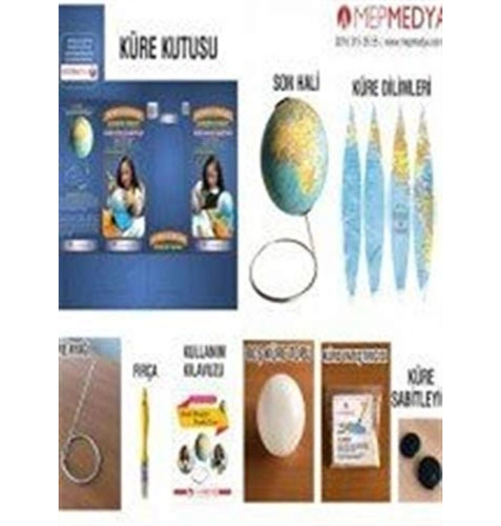 Mepmedya Küre Dünya Haritası