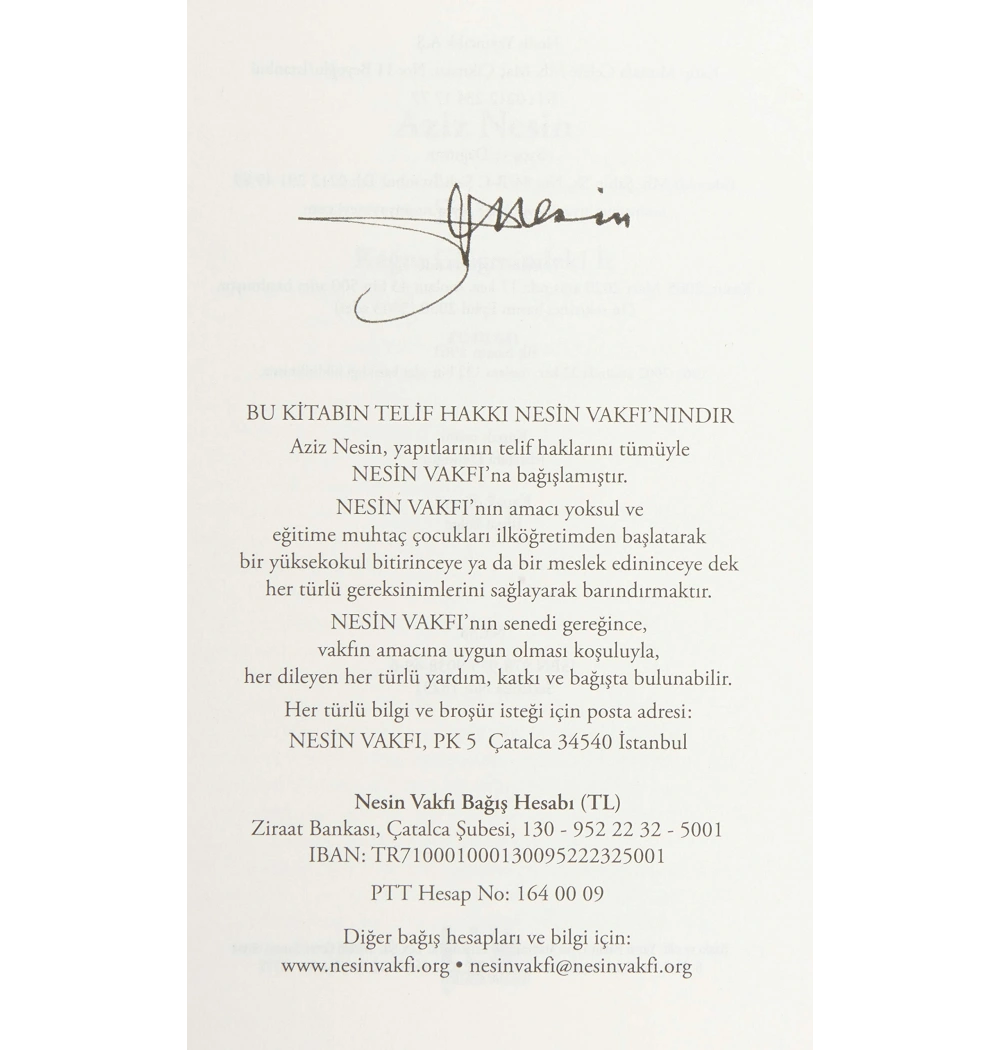 Zübük   Kağnı Gölgesindeki İt-Aziz Nesin  Nesin