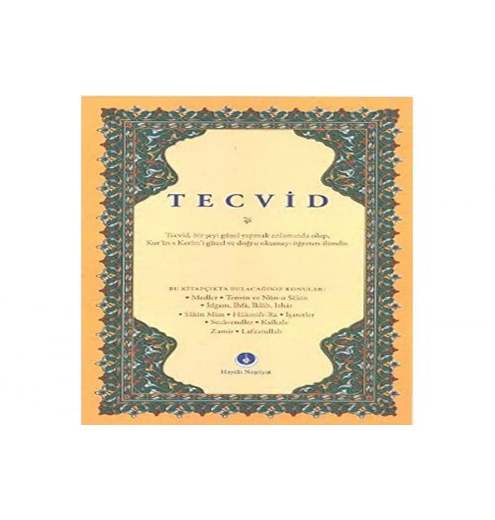 Katlanabilir Tecvid Kaideleri - Hayrat Mh0059