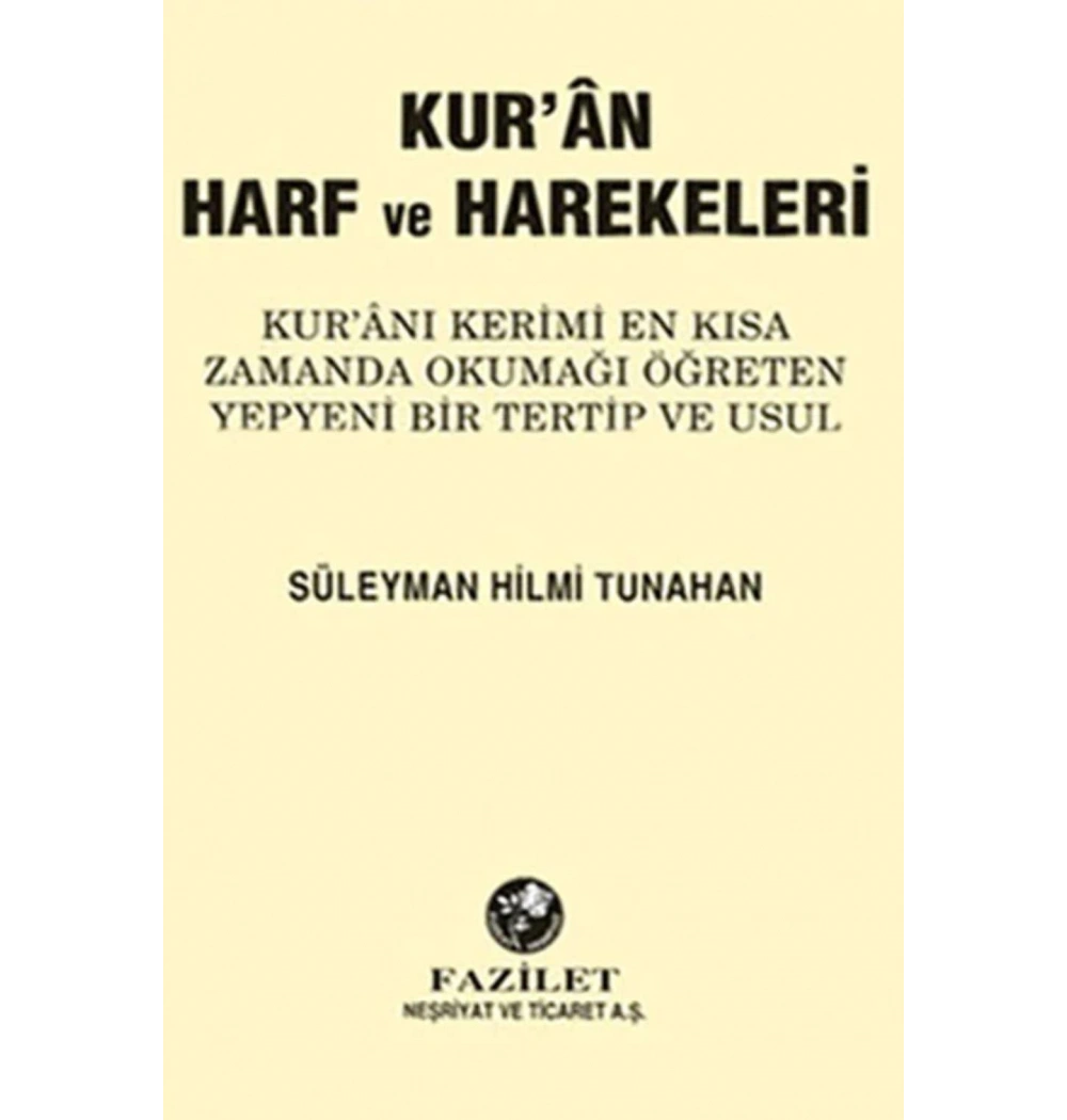 Kuran Harf Ve Harekeleri- Dergi Boy-Fazilet Neşriyat