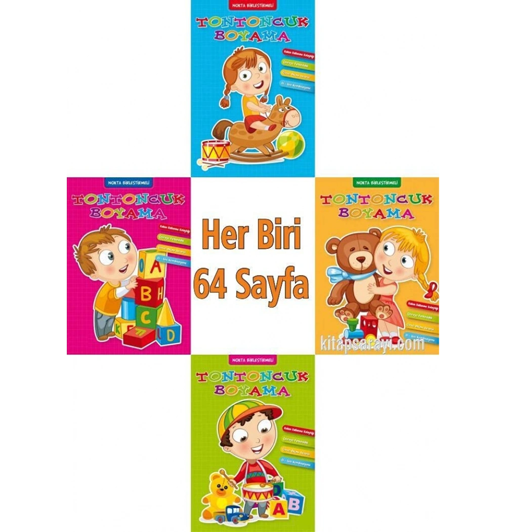 Tontoncuk Boyama   Serisi  -   K007    Ema Çocuk