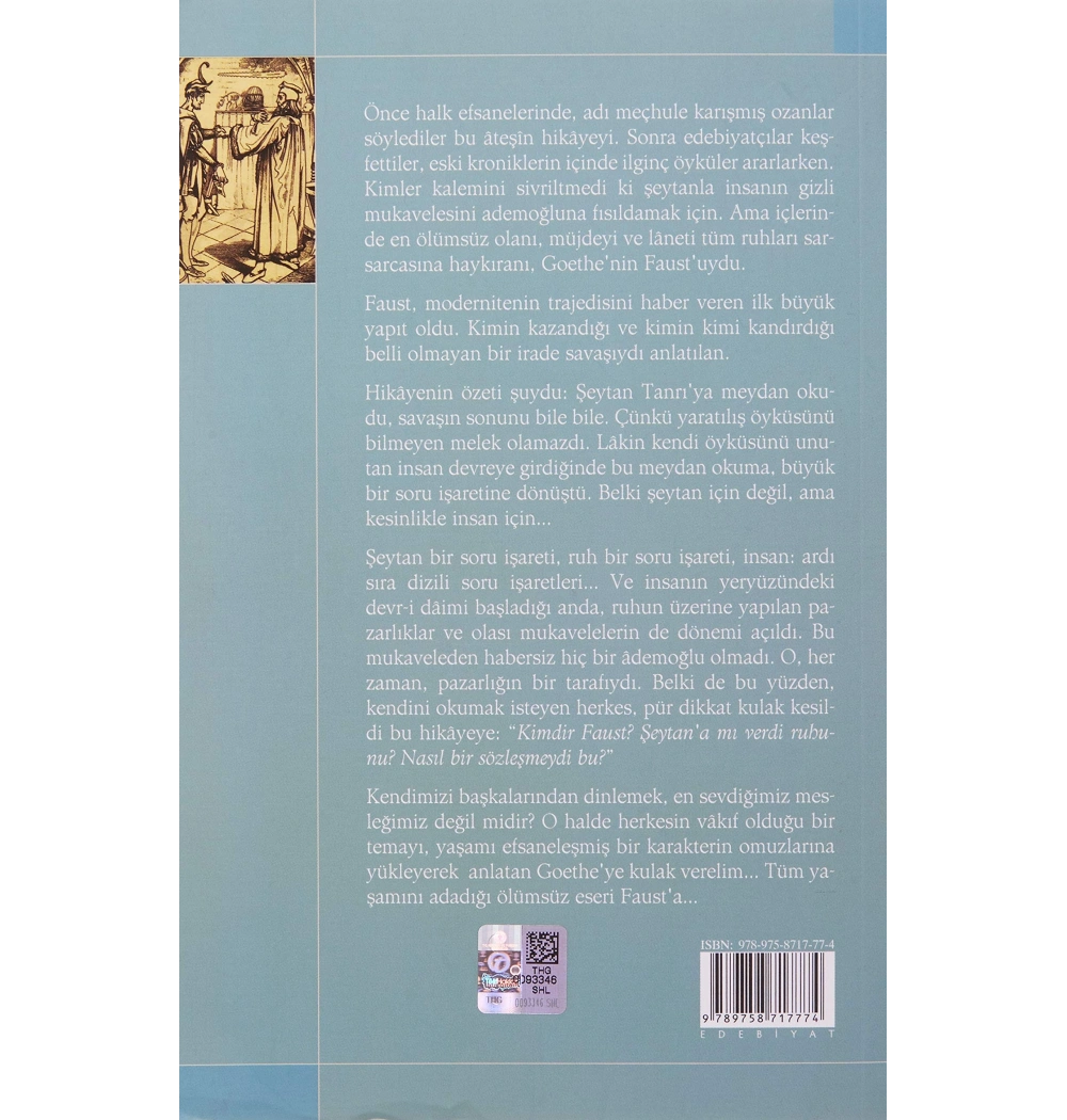 Faust     Goethe    Doğubatı