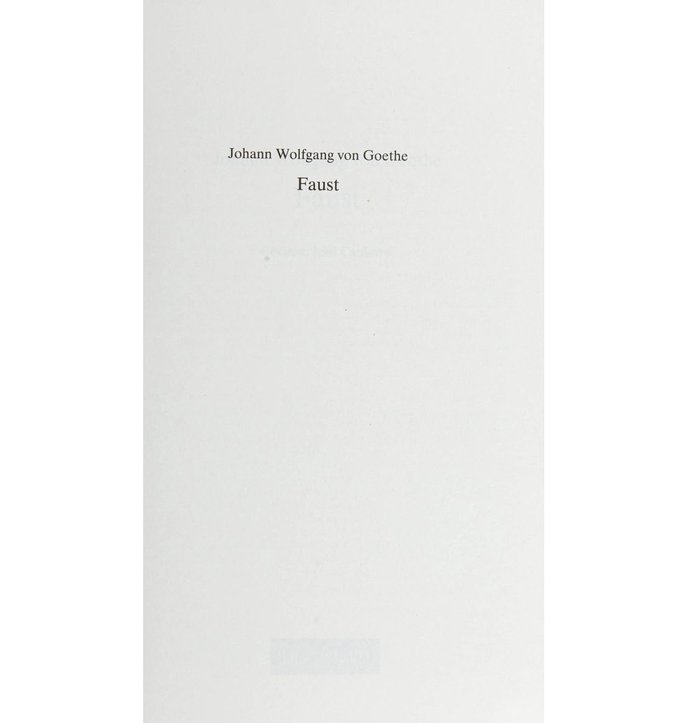 Faust     Goethe    Doğubatı