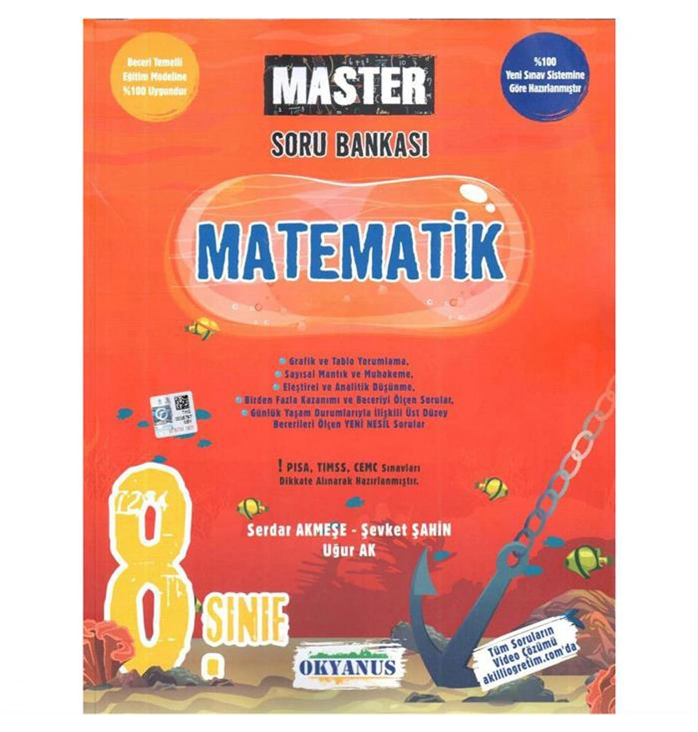Okyanus 8.Sınıf Matematik Soru Bankası Master